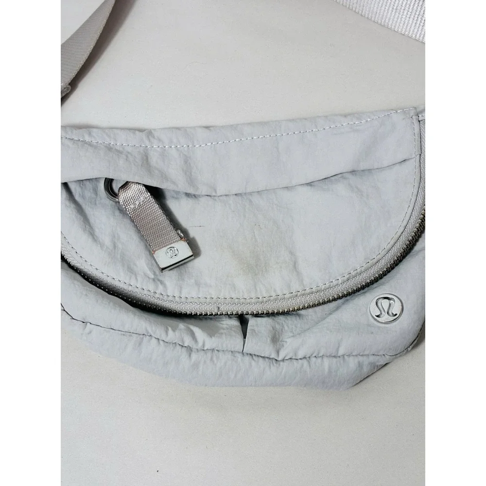Lululemon All Night Festival Bag Micro Grey Crossbody